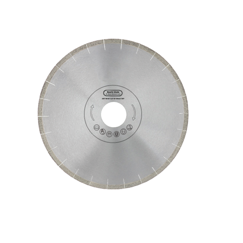 Quartz stone saw blade