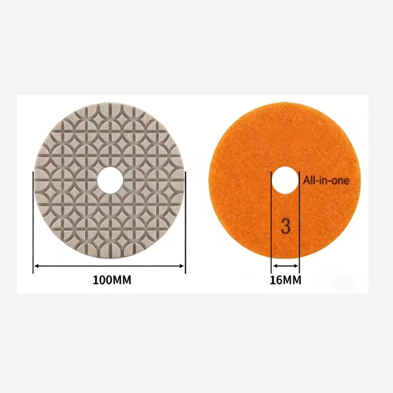 Stone Universal 3-Step Wet Polishing Pad