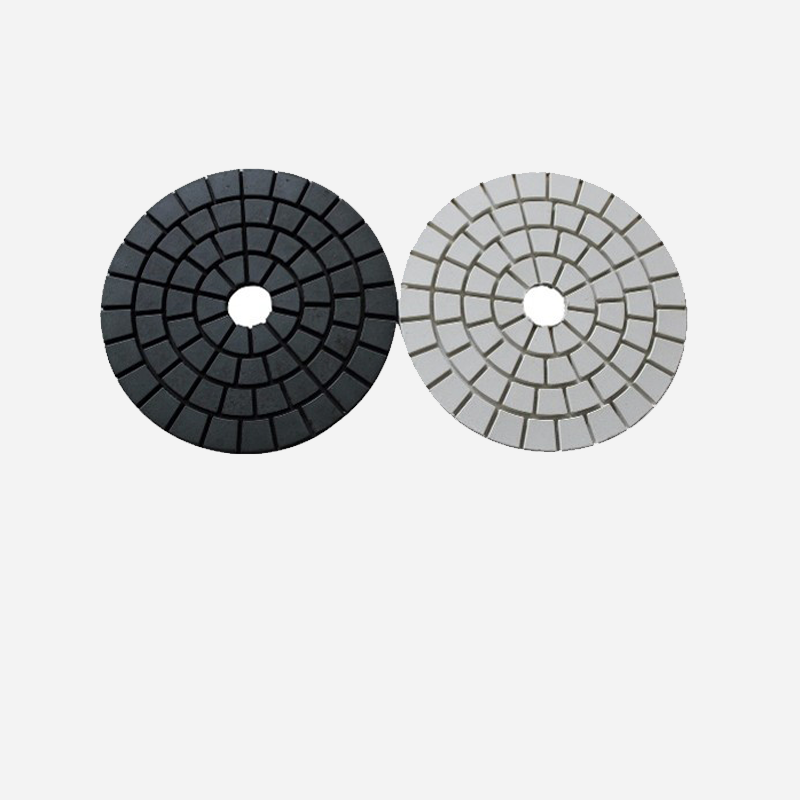 Diamond stone polishing pad