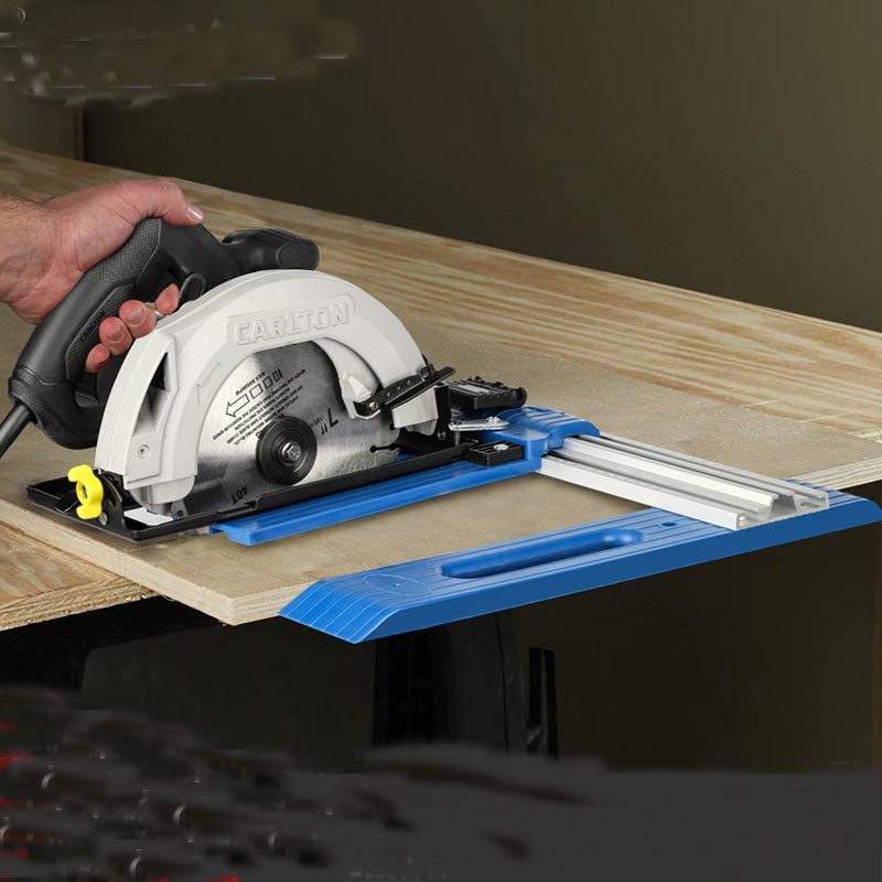 Hand-guided rail electric circular saw c