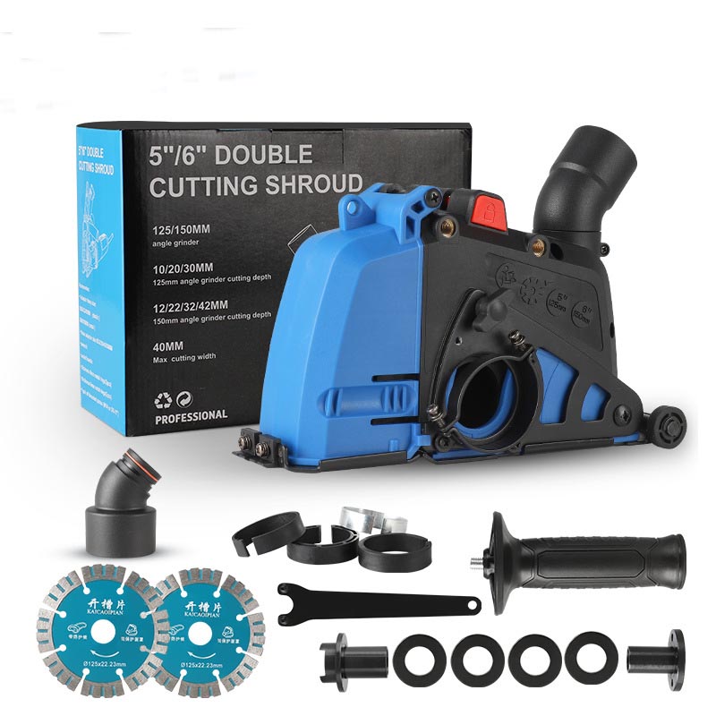 Angle grinder dust cover, dust collectio