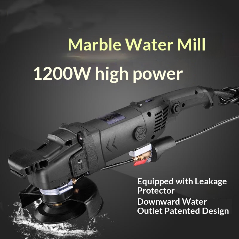 Marble water grinder, wet angle grinder, stone polishing mac