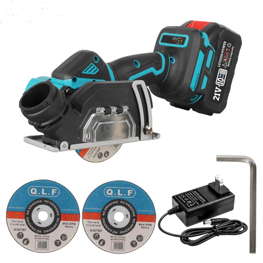 Angle grinder, lithium battery portable dust-free charging v