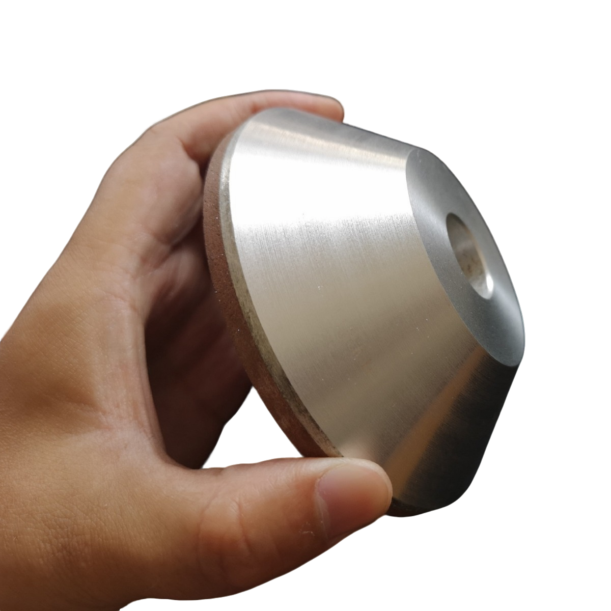 Resin diamond bowl-shaped grinding wheel