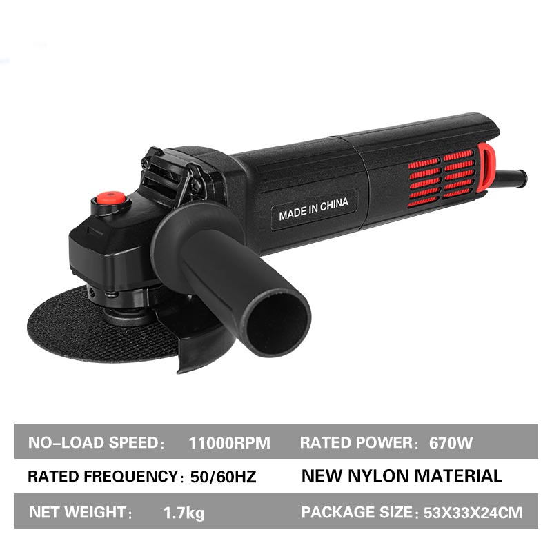 角磨机 电动切割打磨抛光机便携手持式除锈抛光电磨机 角向磨光机